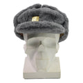 Casquette d'hiver originale de l'armée tchèque avec cache-oreilles en fausse fourrure pour temps froid