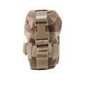 Pochette de grenade militaire originale de la République tchèque avec boucle molle, camouflage tactique du désert