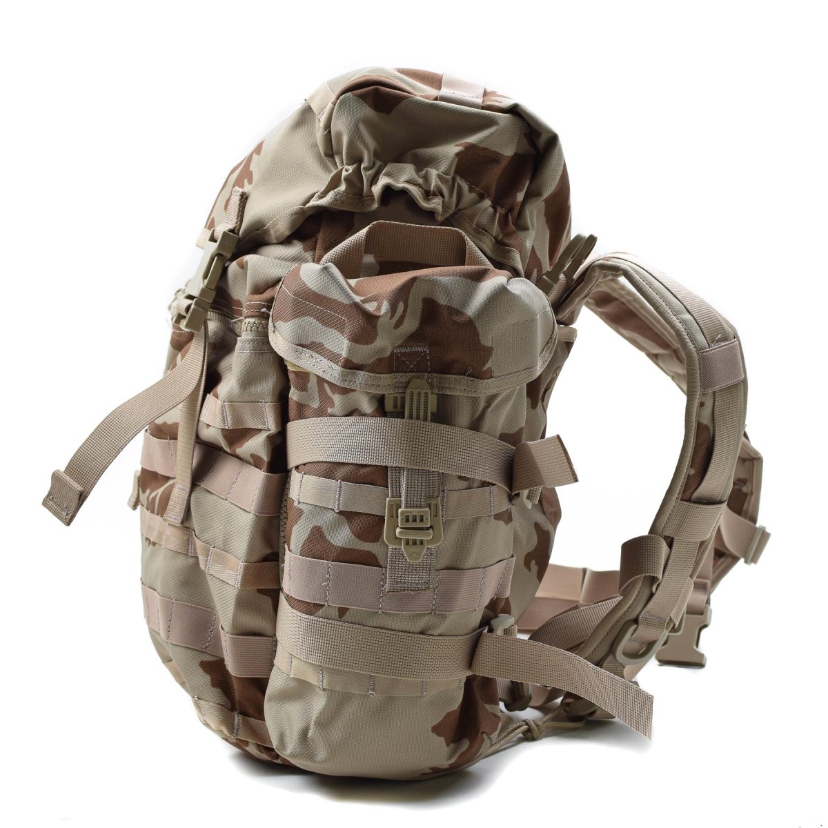 Originele Tsjechische Republiek Militaire Molle Backpack Desert Camo 30L Quick Release