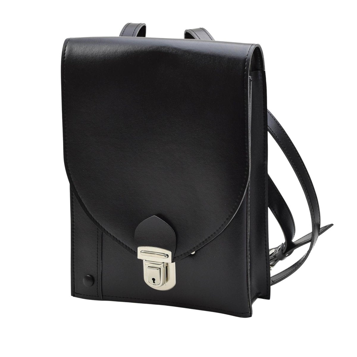 Sac à bandoulière original de la police tchécoslovaque Documents Cuir artificiel Noir