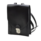 Sac à bandoulière original de la police tchécoslovaque Documents Cuir artificiel Noir