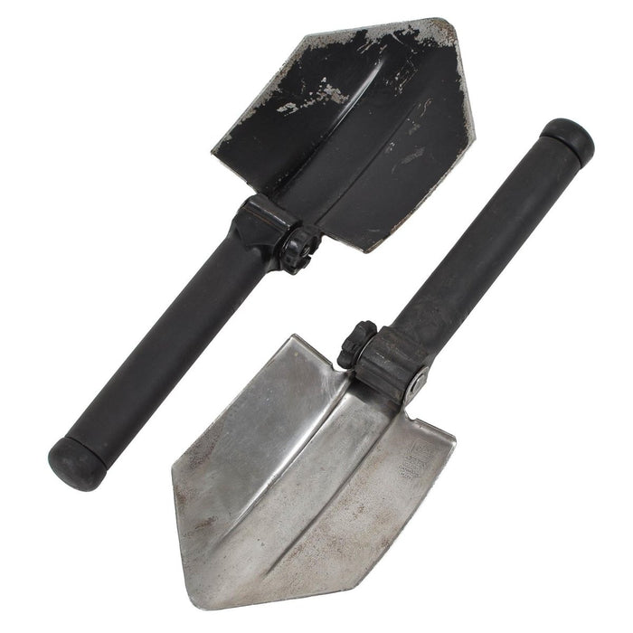 Originele Deense Militaire zwarte opvouwbare Glock schep survival multitool camping - GoMilitar