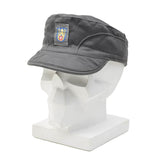 Casquette militaire danoise originale grise avec cache-oreilles pliables et légères, vintage, NEUF