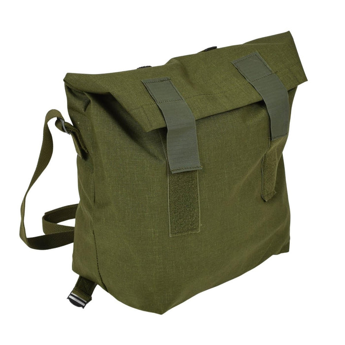 Originele Deense Militaire Schoudertas Roll-top Nylon PVC gecoat Olijf - GoMilitar