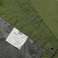 Bâche imperméable militaire danoise originale en Poliamide 175x275cm vert