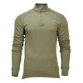 Maillot de corps original de l'armée néerlandaise, col haut, isolation thermique, olive