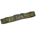 Ceinture tactique originale des troupes de campagne de l'armée néerlandaise en sangle militaire Woodland NEUF