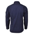Origineel Nederlands legerjack werkkleding blauw uniform militair shirt met lange mouwen