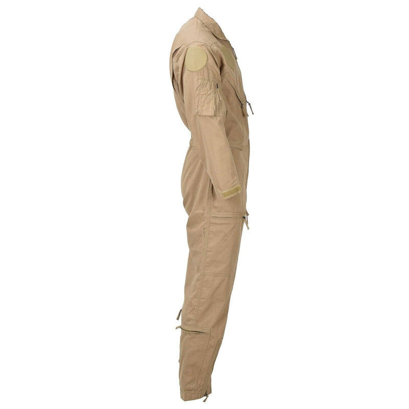 Original Dutch army pilot coverall khaki air force jumpsuit military aramid NEW - GoMilitar