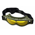 Lunettes tactiques originales de l'armée néerlandaise 3 lentilles, pochette à sangle réglable Olive