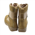 Bottes pilotes originales de l'armée de l'air militaire néerlandaise, bottes tactiques en cuir véritable pour désert