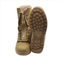 Bottes pilotes originales de l'armée de l'air militaire néerlandaise, bottes tactiques en cuir véritable pour désert