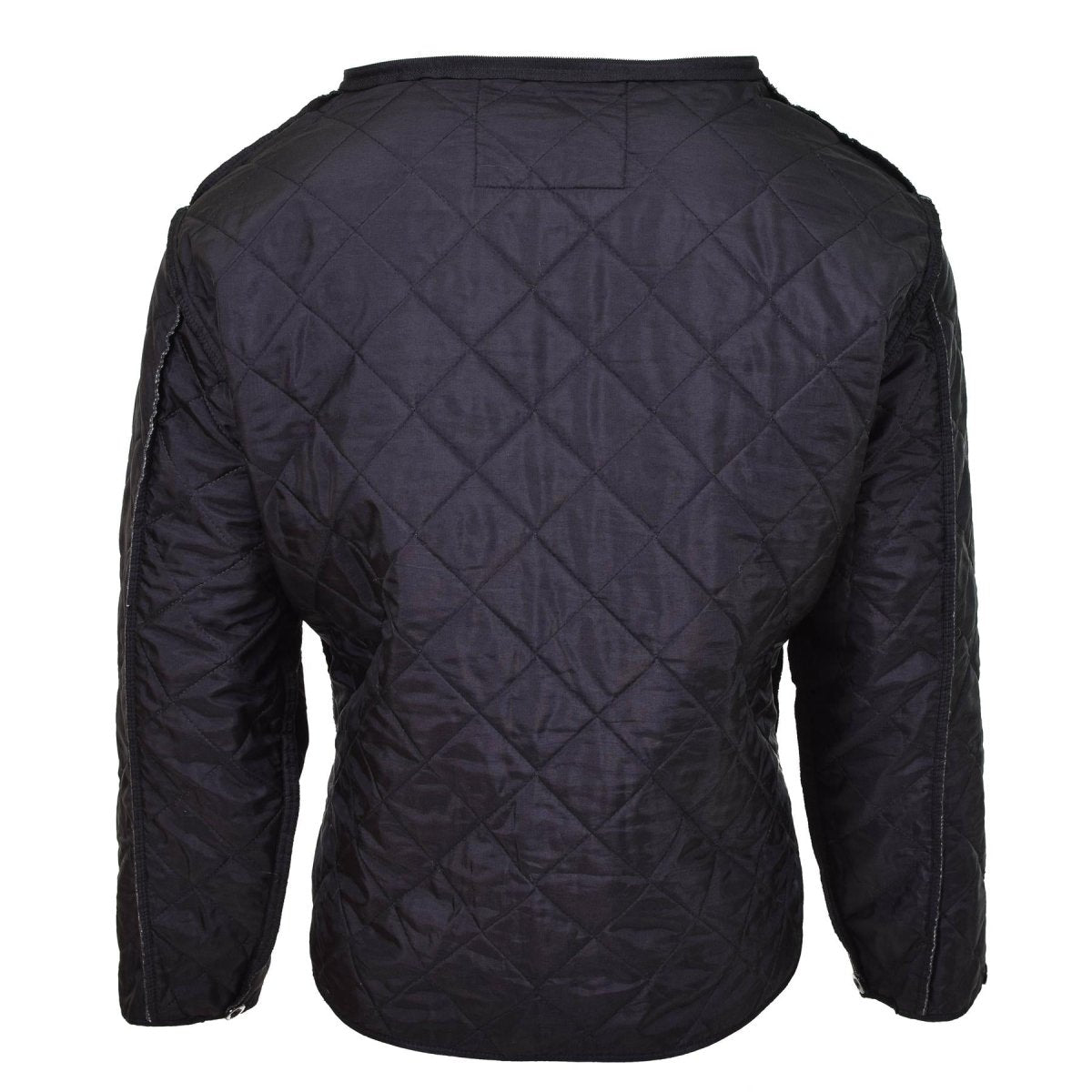 Originele Nederlandse militaire zwarte voering Winter Warm thermisch lichtgewicht quiltjack