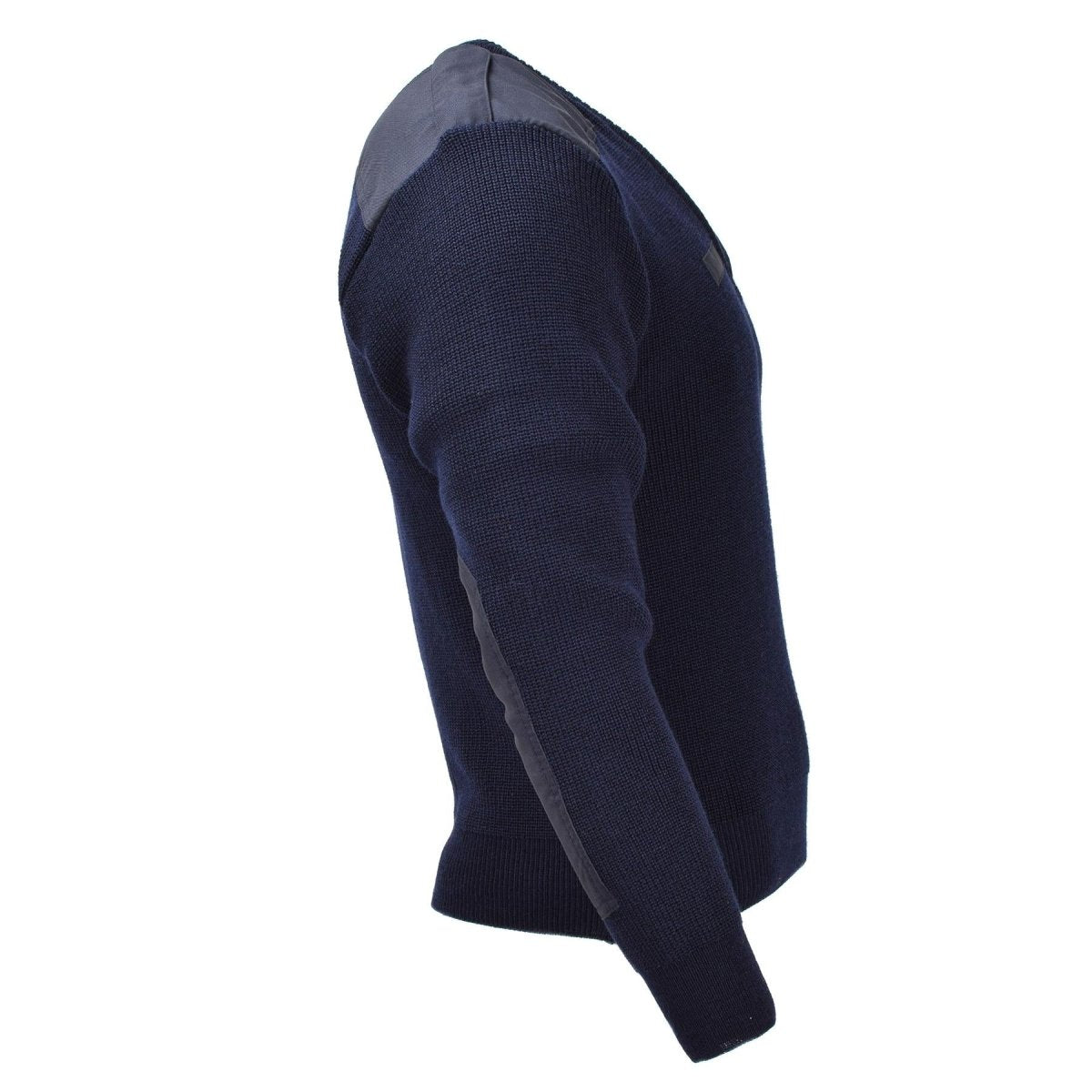 Originele Nederlandse militaire blauwe trui trui wol bodywarmer lange mouw nieuw