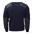 Originele Nederlandse militaire blauwe trui trui wol bodywarmer lange mouw nieuw