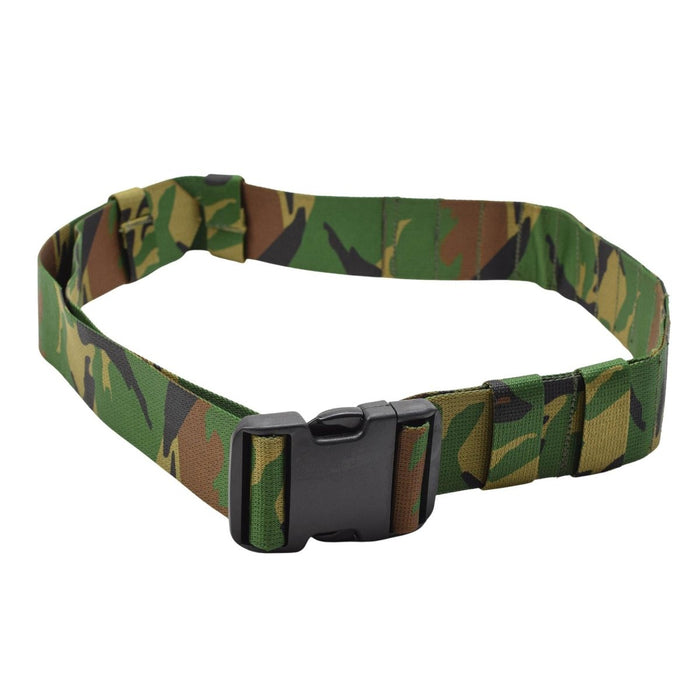 Originele Nederlandse militaire camouflage DPM tactische riem verstelbare plastic gesp NIEUW - GoMilitar