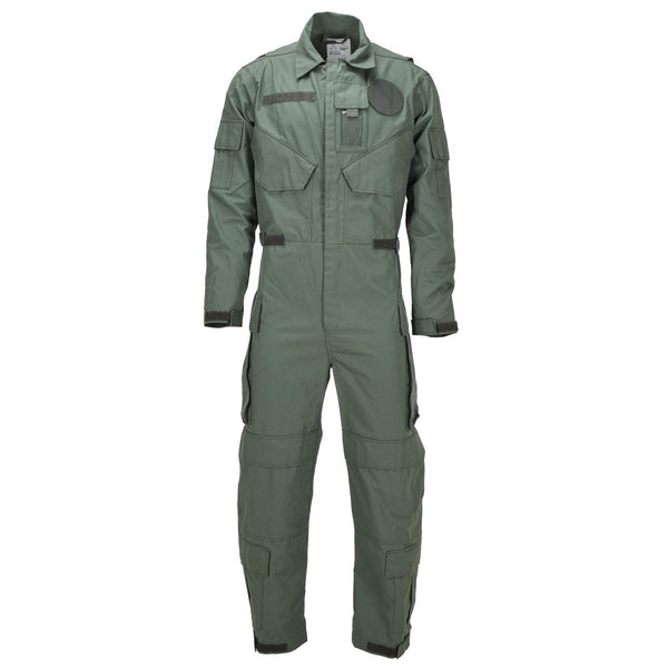 Combinaison militaire néerlandaise originale en mélange d'aramide résistant au feu Olive