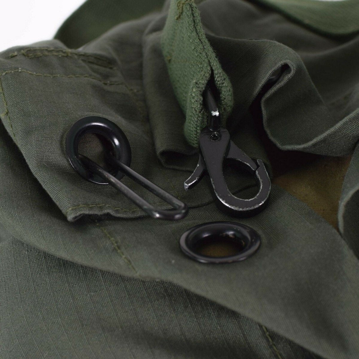 Sac de sport militaire néerlandais original 100 litres en toile ripstop olive