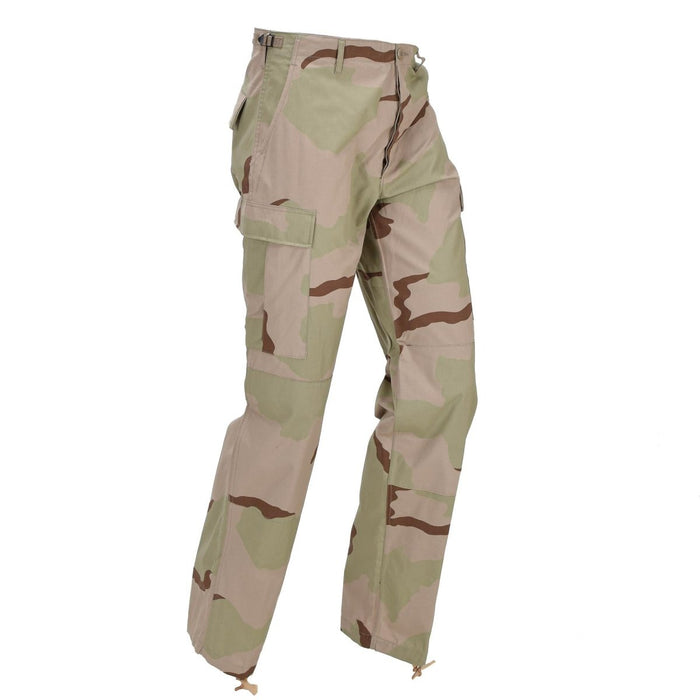 Originele Nederlandse Militaire Veldbroek Cargo Pockets 3 - Kleur Desert Camo - GoMilitar