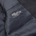 Manteau formel militaire néerlandais original, croisé, ceinturé, bleu