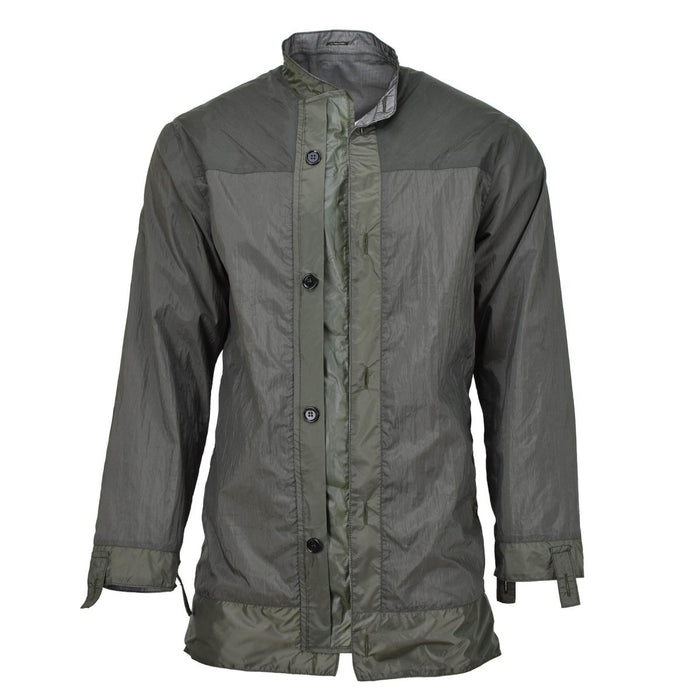Origineel Nederlands Militair voering regenjack waterdicht getapete naden Combat Olive - GoMilitar