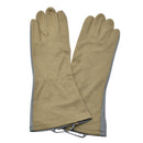 Original Dutch military olive gloves leather heat resistant aramid warmer NEW - GoMilitar