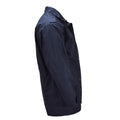 Parka Militaire Néerlandaise Originale Plusieurs Poches Col Haut Logo Pêcheur Bleu