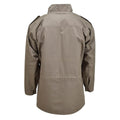Parka militaire néerlandaise originale avec doublure chaude veste longue kaki officier surplus
