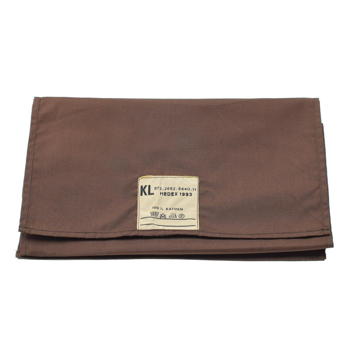 Originele Nederlandse militaire sjaal katoenbandana 100x25cm bruin leger sjaals nieuw