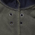 Originele Nederlandse militaire soft shell jas ritssluiting zakken geventileerde oksels olijf