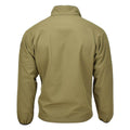 Originele Nederlandse militaire soft shell jas ritssluiting zakken geventileerde oksels olijf