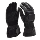 Original Dutch Military Tactical Gloves Reinforeced Knuckle Leather Black - GoMilitar
