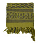Original Dutch Military Tactical Shemagh Scarf Cotton Breathable Olive - GoMilitar