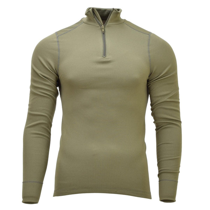 Originele Nederlandse Militaire Thermische Ondershirts Ademend Sneldrogend Olijfgroen - GoMilitar