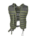 Origineel Nederlands militair vest alleen groene tactische gevechten versterkte schouders