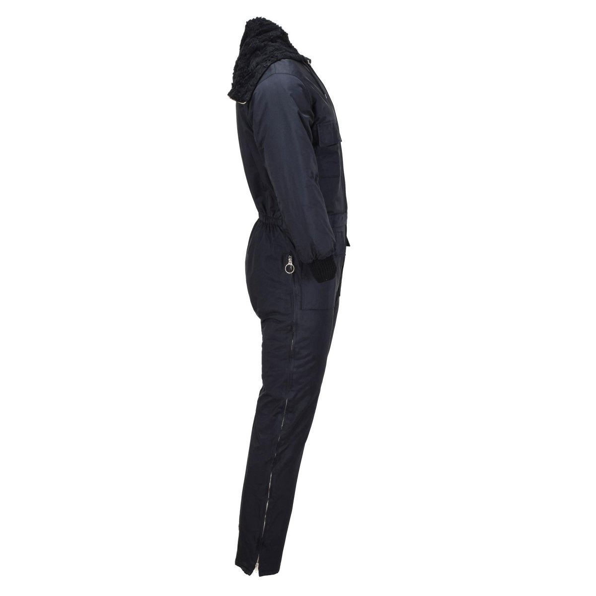 Originele Nederlandse militaire winteroverslag faux fur cooded warme jumpsuit in het algemeen