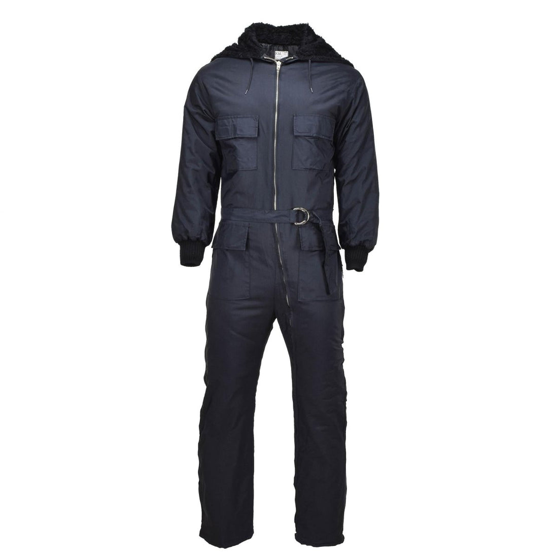 Originele Nederlandse militaire winteroverslag faux fur cooded warme jumpsuit in het algemeen