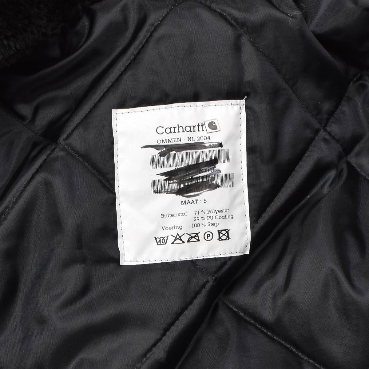Combinaison de travail militaire néerlandaise originale, combinaison à capuche pour temps froid, doublure matelassée