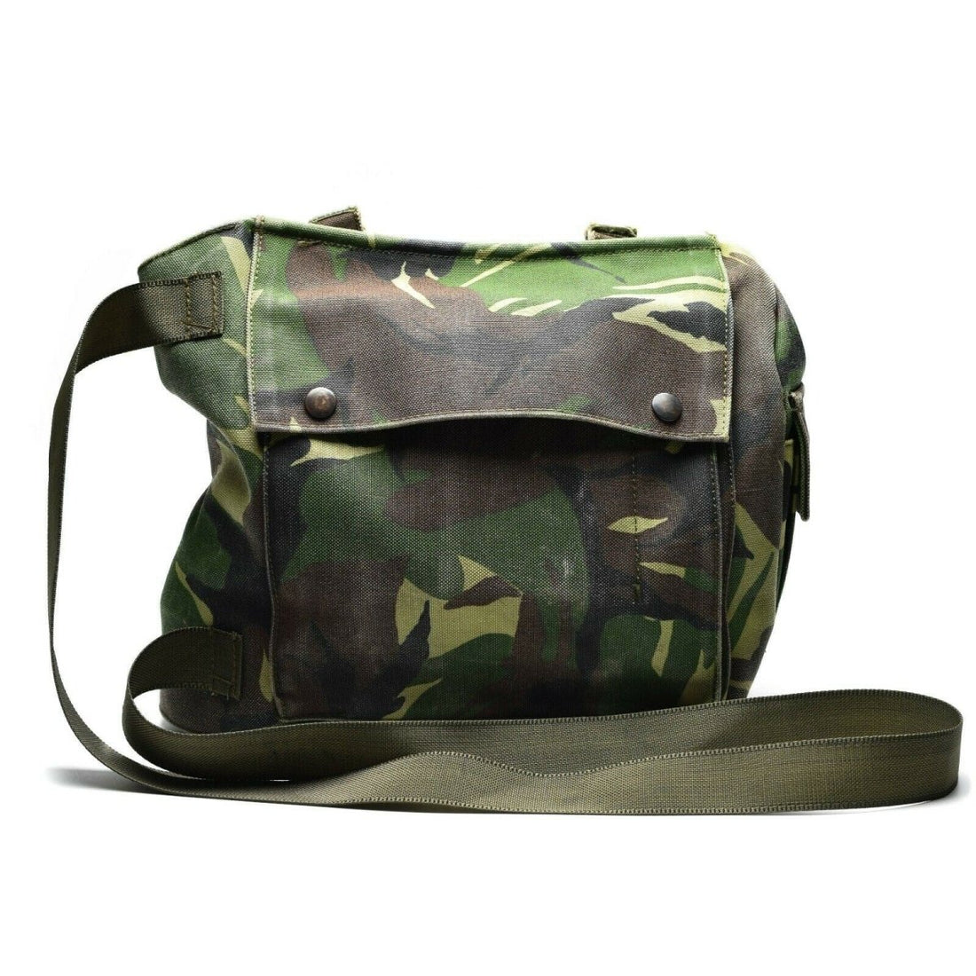 Pochette de protection originale de l'armée néerlandaise néerlandaise pour masque, sac de transport militaire DPM
