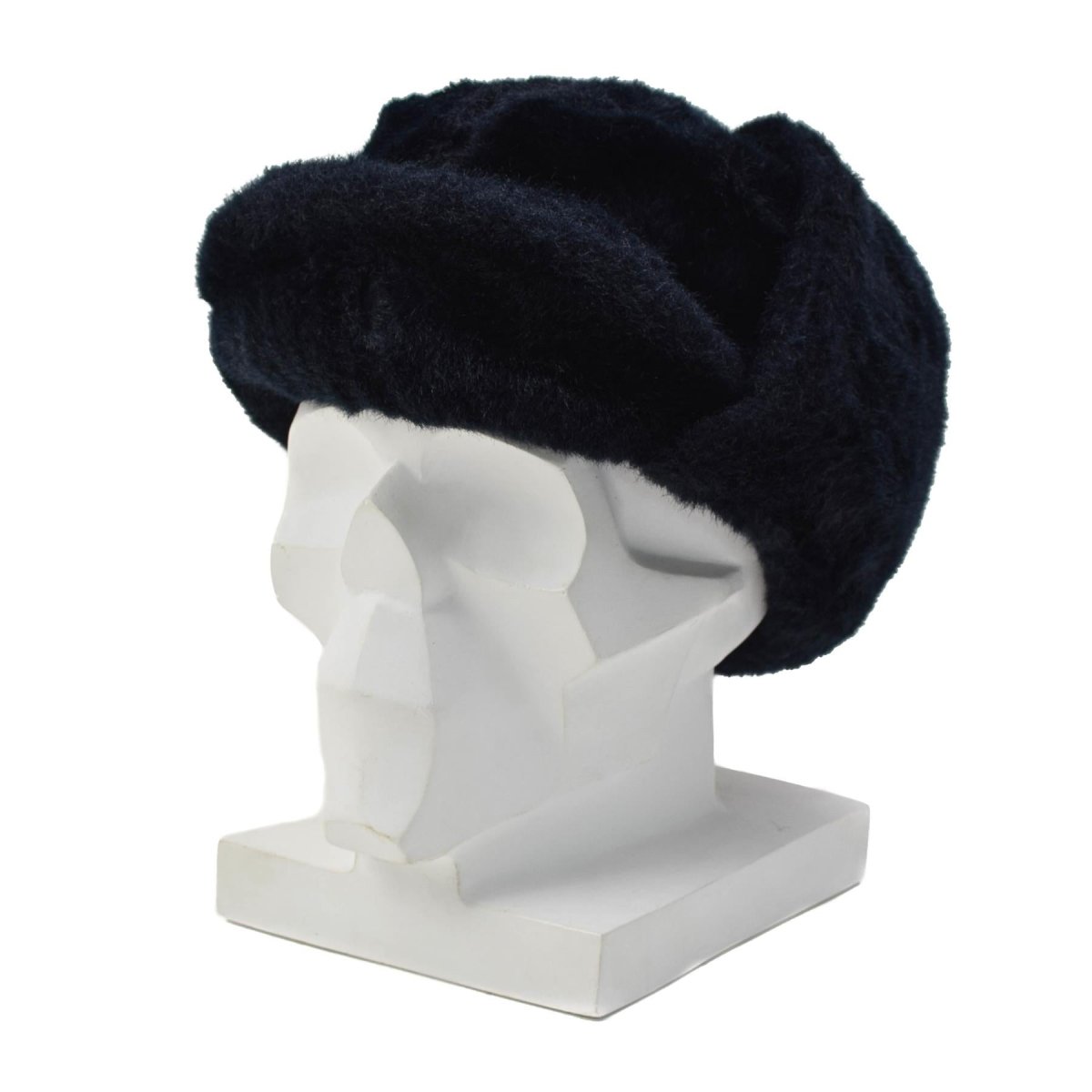 Origineel Nederlandse Politie Winterhoed Opklapbare Oorflappen Verstevigd Voorhoofd Blauw