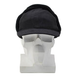 Chapeau d'hiver original de la police néerlandaise, construction robuste, isolation thermique, noir