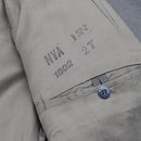 Original East German Military Dress Jacket Epaulets Collar Patches Gray - GoMilitar