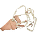 Originele Oost-Duitse militaire M74 schouderpistoolholster NVA leer bruin