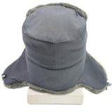 Originele Oost -Duitsland leger officier winterhoed koud weer ushanka faux fur nieuw