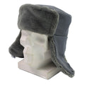 Originele Oost -Duitsland leger officier winterhoed koud weer ushanka faux fur nieuw