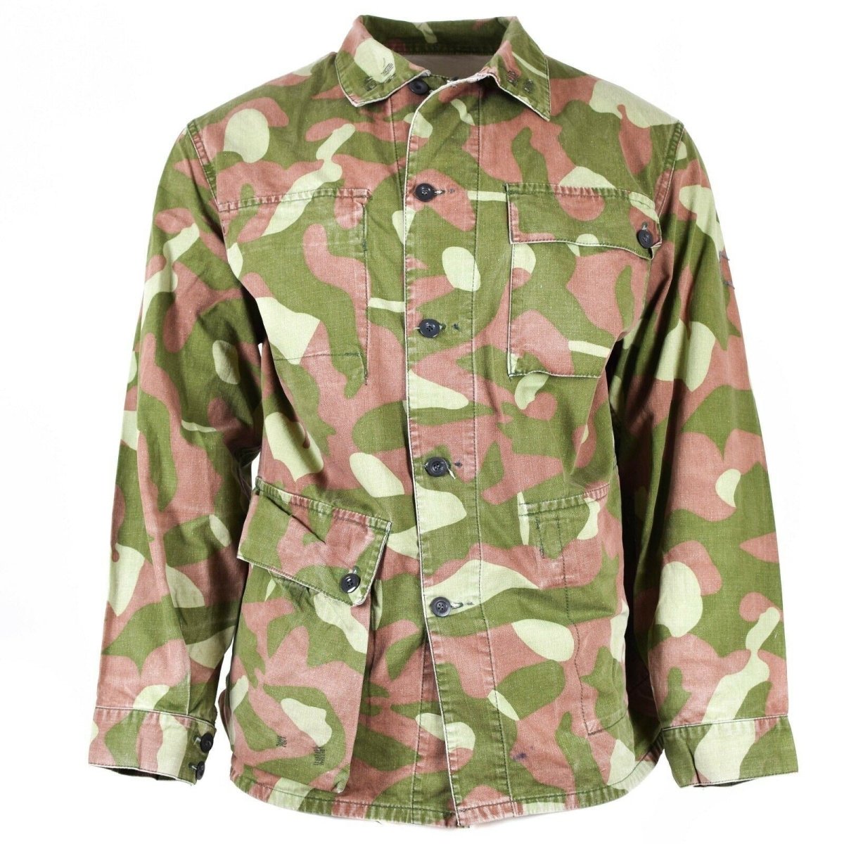 Uniforme de camouflage original de l'armée finlandaise M-62 Veste de costume réversible Grandes tailles