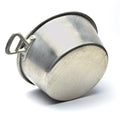 Grande marmite militaire française d'origine. Casserole en aluminium de style militaire