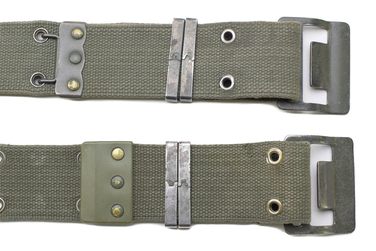 Originele Franse leger marine swebbing riem famas olive od web France militair nieuw