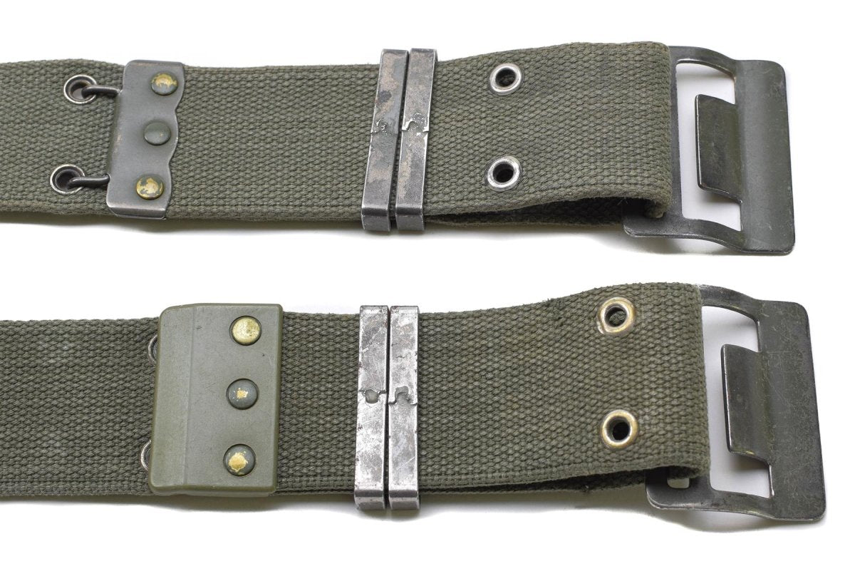 Originele Franse leger marine swebbing riem famas olive od web France militair nieuw