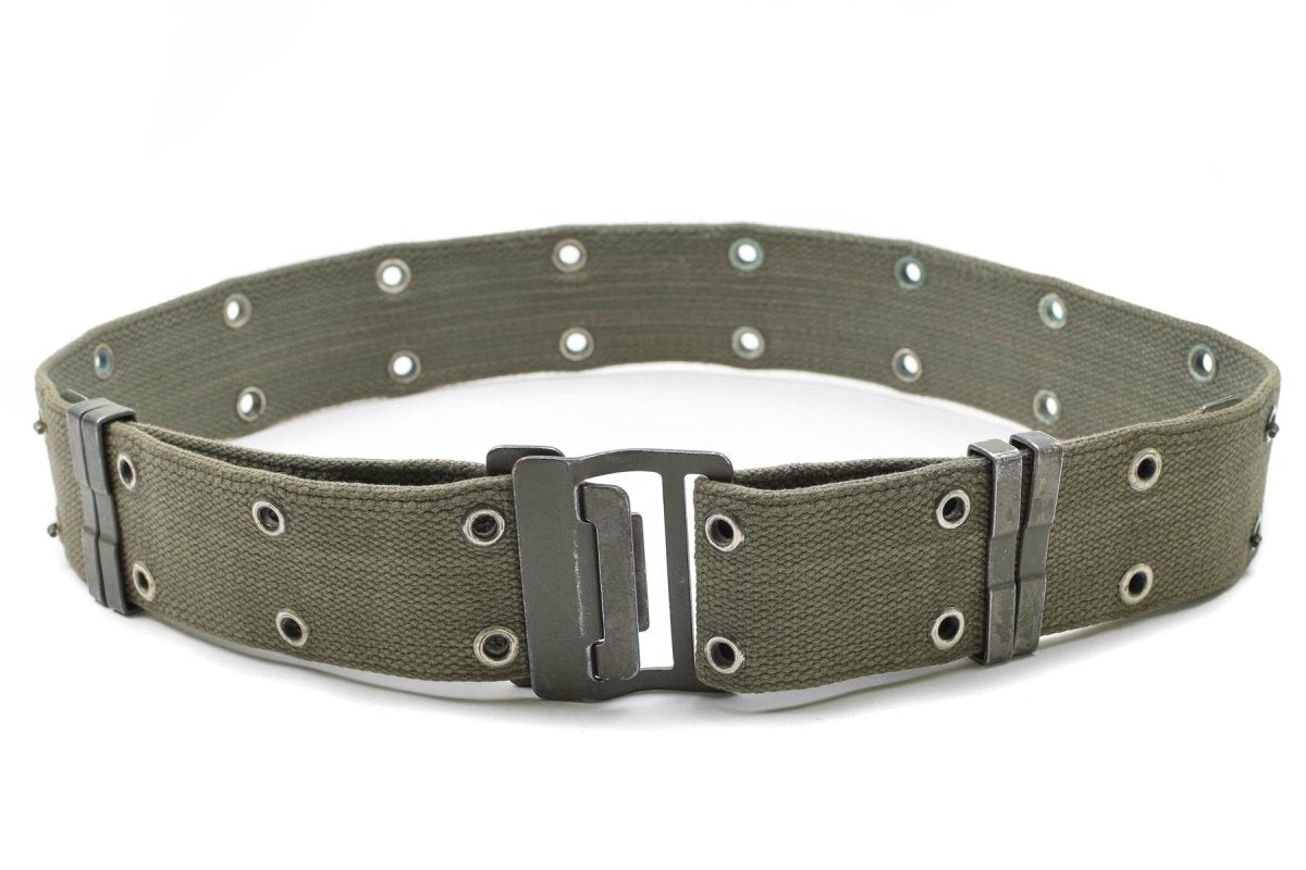 Originele Franse leger marine swebbing riem famas olive od web France militair nieuw